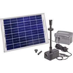 Esotec Siena Plus 101780 solární zahradní fontána - sada s osvětlením, s skumulátorovým úložištěm 1500 l/h