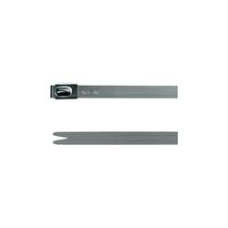 HellermannTyton 111-93149 MBT14S-316-SS-NA-C1 stahovací pásky 362 mm 4.60 mm stříbrná s kuličkovým uzávěrem 1 ks