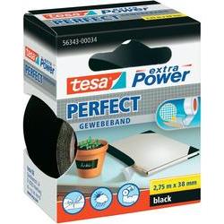 tesa PERFECT 56343-00034-03 páska se skelným vláknem tesa® Extra Power černá (d x š) 2.75 m x 38 mm 1 ks