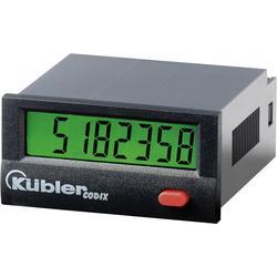 Kübler Group Počitadlo s LCD zobrazením Codix 130/132, Montážní rozměry 45 x 22 mm, N/A