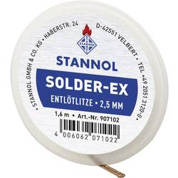 Stannol Solder Ex odpájecí lanko Délka 1.6 m Šířka 1.0 mm tavicí přísada