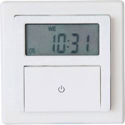 GAO EFP700ET časovač pod omítku digitální týdenní program 1800 W IP20 funkce odpočítávání, programovací funkce, náhodné funkce, rezerva chodu, včetně