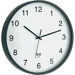 TFA Dostmann 60.3511.10 DCF nástěnné hodiny 30.2 cm x 40 mm, antracitová