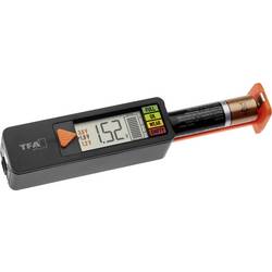 TFA Dostmann zkoušečka baterií a akumulátorů Batterietester BatteryCheck Rozsah měření (zkoušečka baterií) 1,2 V, 1,5 V, 3 V, 9 V akumulátor, baterie 98.1126.01