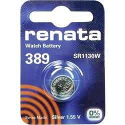 Renata knoflíkový článek 389 1.55 V 1 ks 80 mAh oxid stříbra SR54 Compatible courant fort