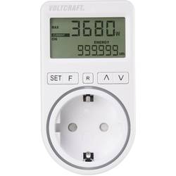 VOLTCRAFT SEM4500 měřič spotřeby el. energie s odhadem budoucích nákladů , s alarmem, nastavitelná cena elektřiny