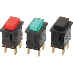 Arcolectric (Bulgin Ltd.) H8350ABAAA H8350ABAAA tlačítkový spínač 250 V/AC 16 A 2x vyp/zap s aretací 1 ks