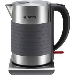 Bosch Haushalt TWK7S05 rychlovarná konvice bezšňůrová nerezová ocel, černá