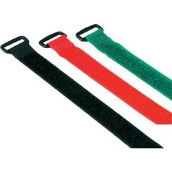 Hama kabelová šňůra plast červená, zelená, černá flexibilní (d x š) 25 cm x 2 cm 9 ks 00020538