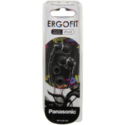 Panasonic RP-HJE125E špuntová sluchátka (In Ear) kabelová stereo černá mobil