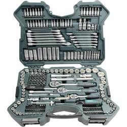 Brüder Mannesmann sada nástrčných klíčů, metrický, 1/4 (6,3 mm), 3/8, 1/2, 215dílná, M98430