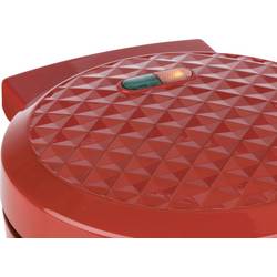 Korona Bubble vaflovač nepřilnavý povlak červená