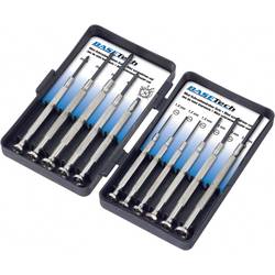Basetech pro elektroniku a jemnou mechaniku, dílnu montážní šroubovák plochý, křížový PH