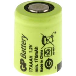 GP GP17AAAH speciální akumulátor 1/3 AAA Flat-Top Ni-MH 1.2 V 170 mAh 1 ks