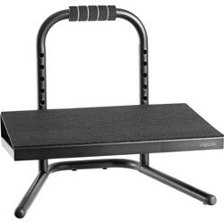 LogiLink EO0007 Poggiapiedi Antiscivolo Regolabile Nero opěrka pro nohy (š x h) 400 mm x 339 mm ergonomické, výškově nastavitelné, s obložením z pěnové hmoty