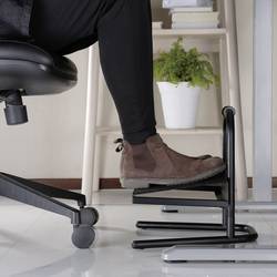 LogiLink EO0007 LogiLink - Fußauflage opěrka pro nohy (š x v x h) 40 x 250 x 33.9 cm ergonomické, výškově nastavitelné, s obložením z pěnové hmoty černá
