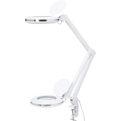 TOOLCRAFT TO-7173468 Lupa s LED osvětlením, 60 SMD LED, 3D funkce, zvětšení 1,75X zvětšení=1.75 x 12.7 cm Třída energetické účinnosti 2021 F (A - G)