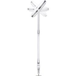 TOOLCRAFT TO-7173468 Lupa s LED osvětlením, 60 SMD LED, 3D funkce, zvětšení 1,75X zvětšení=1.75 x 12.7 cm Třída energetické účinnosti 2021 F (A - G)