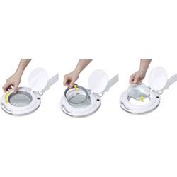 TOOLCRAFT TO-7173468 Lupa s LED osvětlením, 60 SMD LED, 3D funkce, zvětšení 1,75X zvětšení=1.75 x 12.7 cm Třída energetické účinnosti 2021 F (A - G)