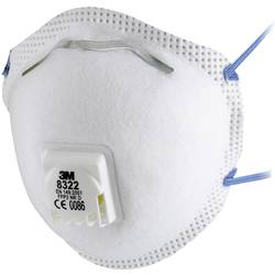 3M 8322 8322 respirátor proti jemnému prachu, s ventilem FFP2 10 ks DIN EN 149:2001, DIN EN 149:2009