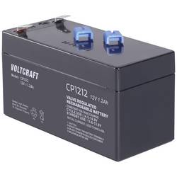 VOLTCRAFT CE12V/1,2Ah VC-12713955 olověný akumulátor 12 V 1.2 Ah olověný se skelným rounem (š x v x h) 97 x 58 x 43 mm plochý konektor 4,8 mm bezúdržbové