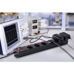 Renkforce RF-3313344 zásuvková lišta s přepěťovou ochranou černá DE schuko zástrčka/zásuvky 1 ks