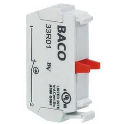 BACO 33R01 spínací kontaktní prvek s adaptérem 1 rozpínací kontakt bez aretace 600 V 1 ks