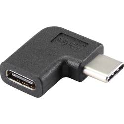 Renkforce USB 3.1 (Gen 2) adaptér [1x USB-C® zástrčka - 1x USB-C® zásuvka] 90° zatočeno doprava