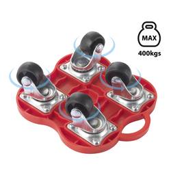 TOOLCRAFT TO-7753734 Sada zvedáku nábytku a transportních koleček, max. 400 kg